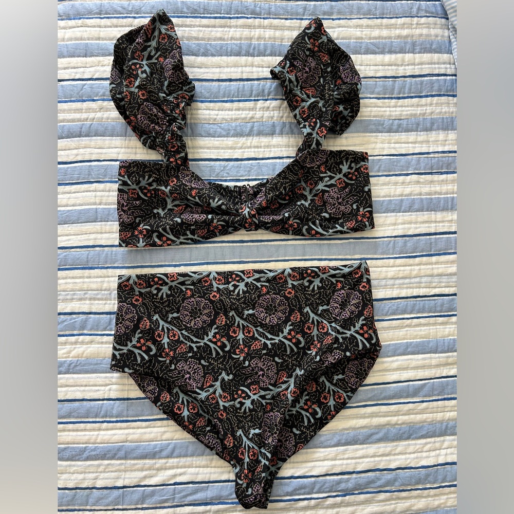 Sea NY Floral Two-Piece Swimsuit